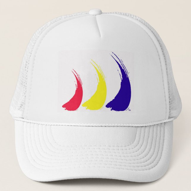 Paint-The-Wind Splashy Sails mesh cap (Front)