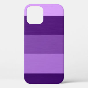 Paint violet purple stripes iPhone 12 pro case