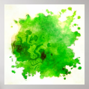 Paint watercolour watercolor ink poster
