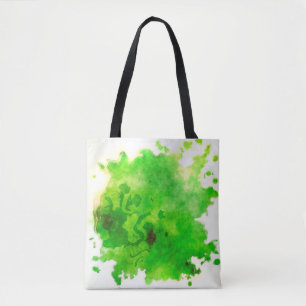 Paint watercolour watercolor ink tote bag