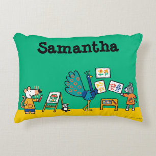 Paint with Maisy! Decorative Cushion