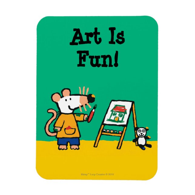 Paint with Maisy! Magnet (Vertical)