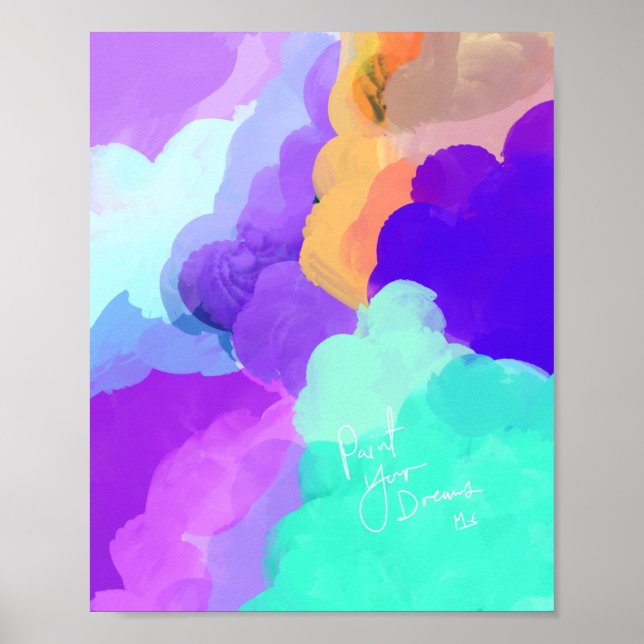 Paint Your Dreams Poster (Front)