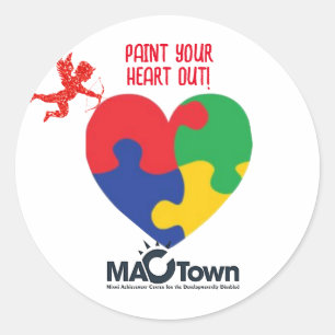 Paint Your Heart Out! MACTown Stickers