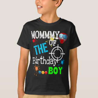 Paintball Birthday Matching Family Set Outfit T-Shirt