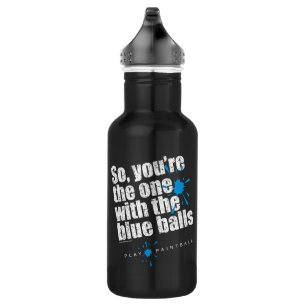 Paintball Blue Balls 532 Ml Water Bottle
