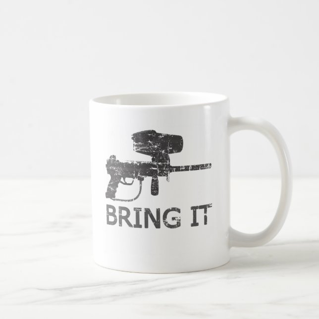 Paintball Bring it Coffee Mug (Right)