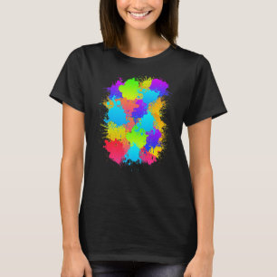 Paintball Colourful Markirer Marked Paintballer T-Shirt