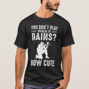 Paintball For Paintball Player Shooting Game T-Shirt