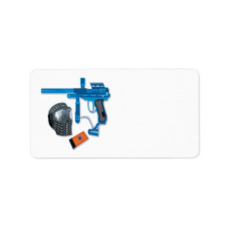 Paintball Gear Label