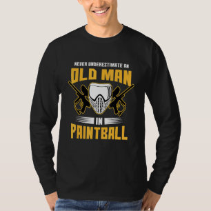Paintball Gun Paintball Player Maker Leisure Sport T-Shirt