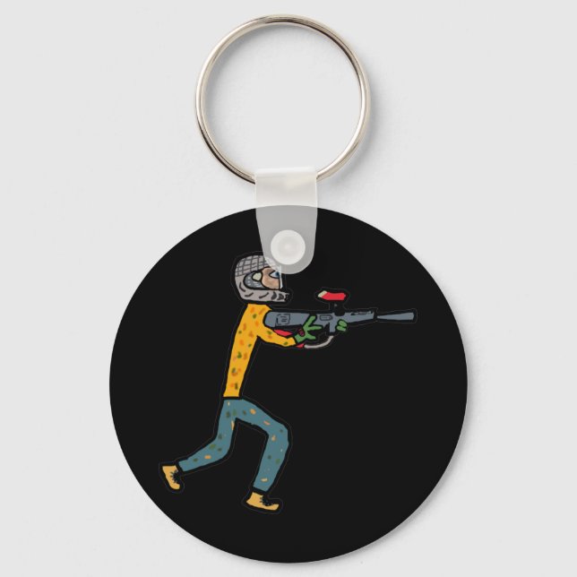 Paintball Key Ring (Front)