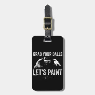 Paintball Let’s Paint Luggage Tag