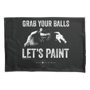 Paintball Let’s Paint Pillowcase