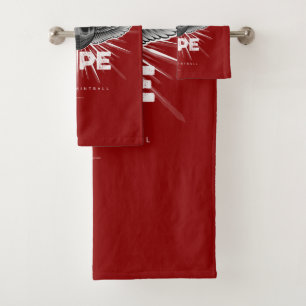 Paintball Never Wipe Bath Towel Set