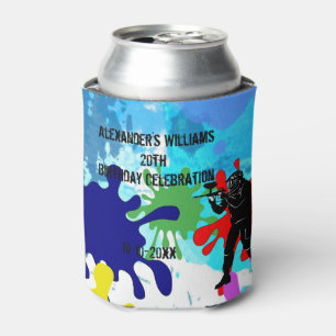 Paintball Party Can Cooler
