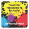 Paintball Party Thank You Sticker