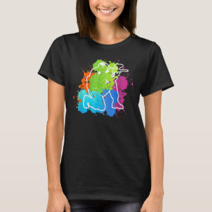Paintball Player Squad Crew Team T-Shirt