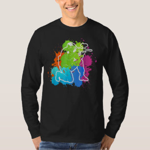 Paintball Player Squad Crew Team T-Shirt