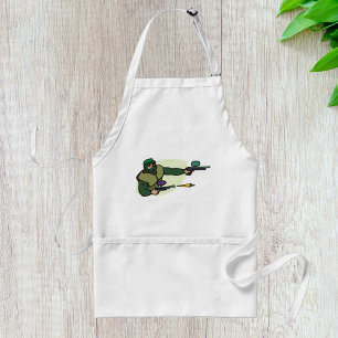 Paintball Player Standard Apron