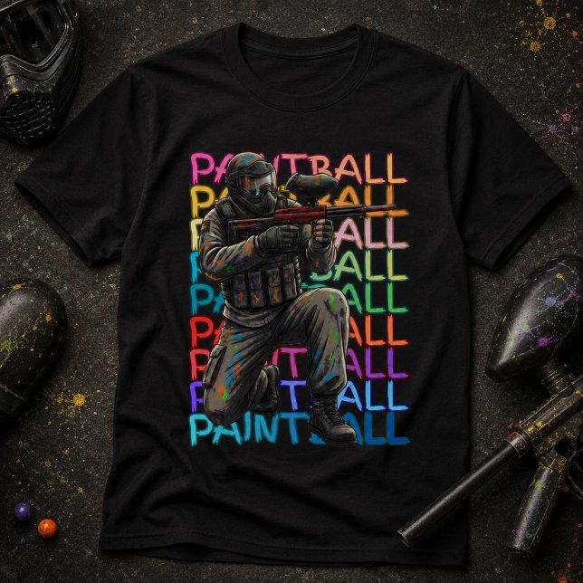Paintball Player T-Shirt (Creator Uploaded)