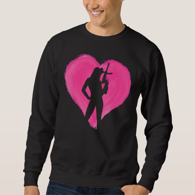 Paintball Player Women  Paint Ball Paintball Paint Sweatshirt (Front)