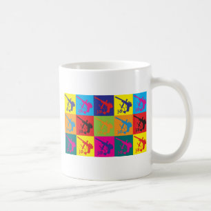 Paintball Pop Art Coffee Mug