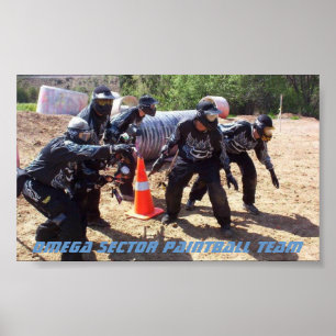 Paintball: Team Omega Sector Poster