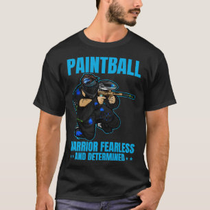 Paintball Warrior Airsoft Funny Paintballing Paint T-Shirt