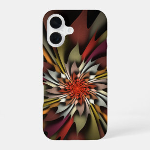 Paintbox Coloured Leaves Abstract Autumn iPhone 16 Case