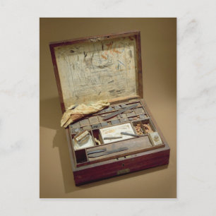 Paintbox of John James Audubon Postcard
