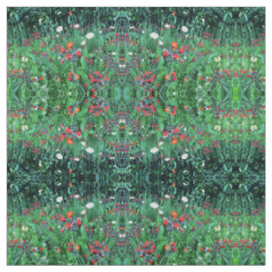 Paintbrush Flowers Fabric