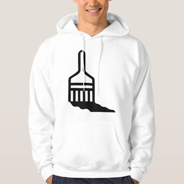 Paintbrush Icon Hoodie (Front)