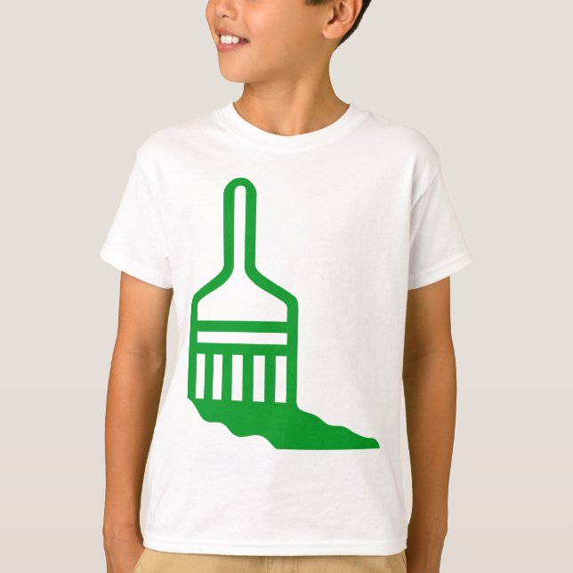 Paintbrush Icon T-Shirt (Front)