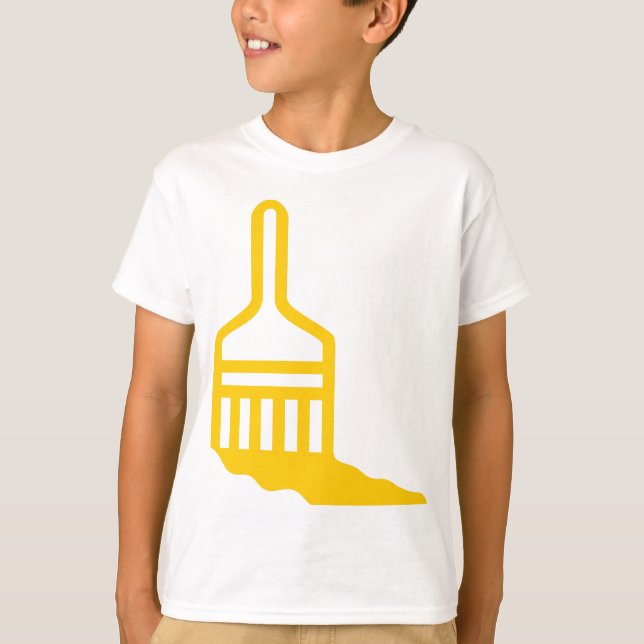Paintbrush Icon T-Shirt (Front)