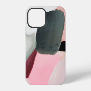 Painted abstract background. Abstract art backgrou iPhone 12 Case