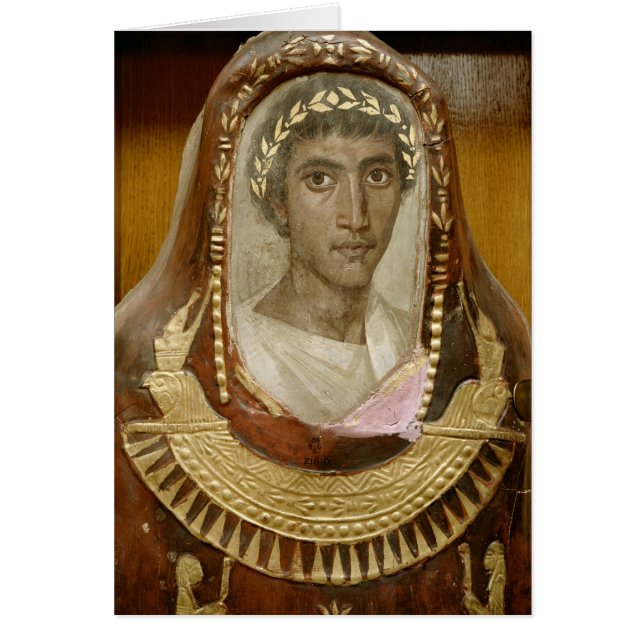 Painted and gilded mummy case of Artemidorus (Front)