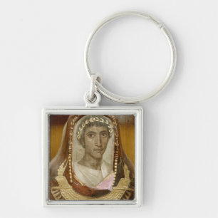 Painted and gilded mummy case of Artemidorus Key Ring
