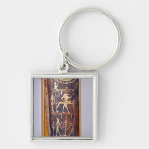 Painted and gilded mummy case of Artemidorus Key Ring