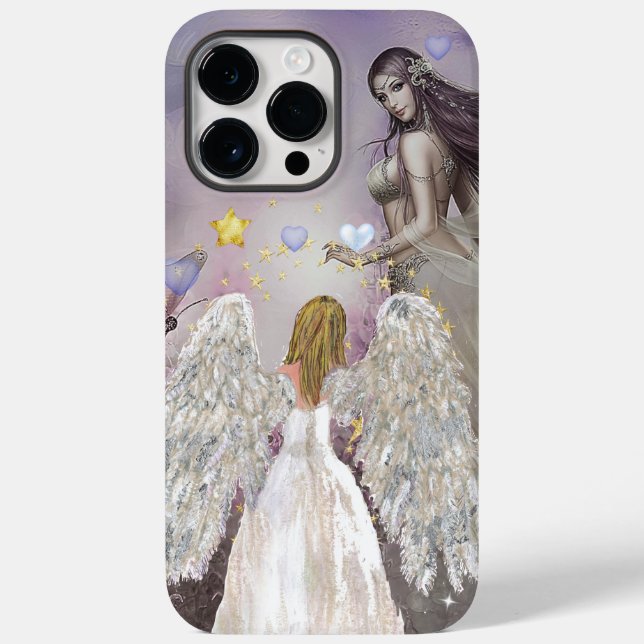 Painted Angel & Fairy  Case-Mate iPhone Case (Back)