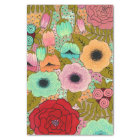 Painted Art Flowers Art Journal Gift Wrap Wrapping
