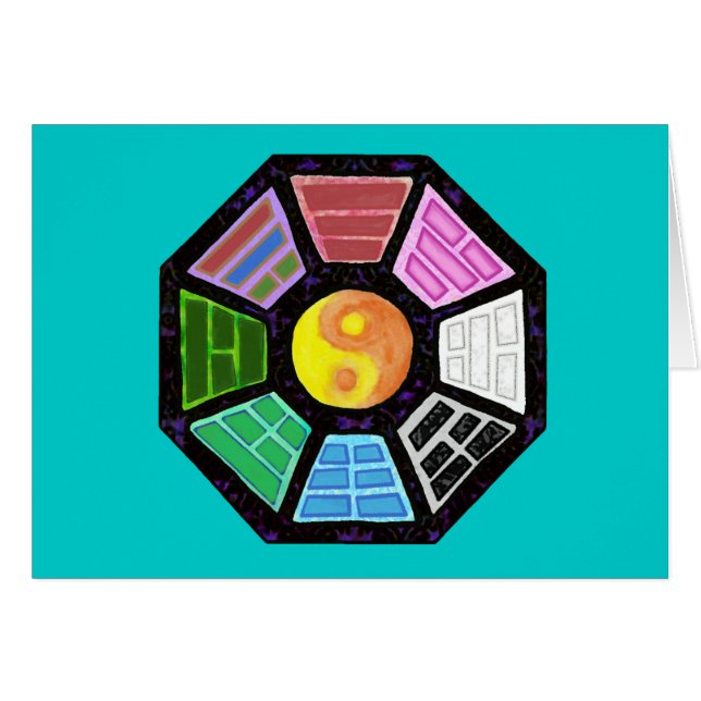 Painted Ba-Gua (Front Horizontal)