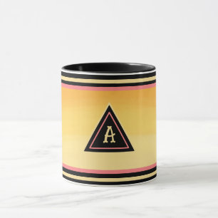 Painted background  mug