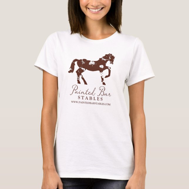 Painted Bar Stables - Ladies T-Shirt (Front)