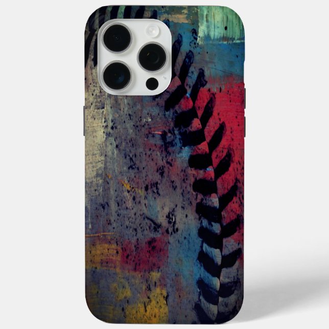 painted Baseball  Case-Mate iPhone Case (Back)