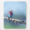 Painted Bird Mouse Pad