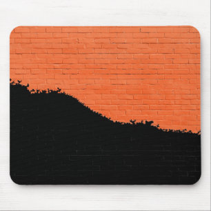 Painted Brick Wall Mouse Pad