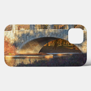 Painted Bridge at Sunset by Shirley Taylor iPhone 13 Case