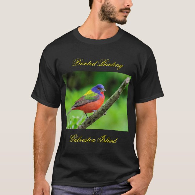 Painted Bunting T-Shirt (Front)