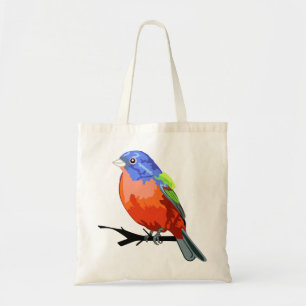 Painted Bunting Tote Bag